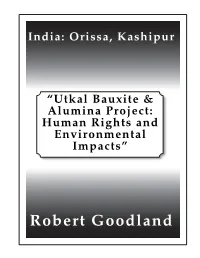 Robert Goodland This Draft Last Revised: March 19, 2007 Comments and Corrections To: Rbtgoodland@Aol.Com