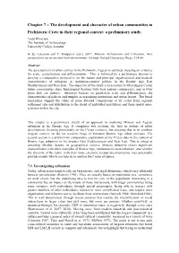 The Development and Character of Urban Communities in Prehistoric Crete in Their Regional Context: a Preliminary Study