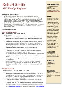 Resume Template Is the Copyright of Qwikresume.Com