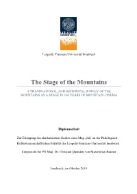 The Stage of the Mountains