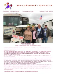 2017 Jan Indio Romer FMCA Rally