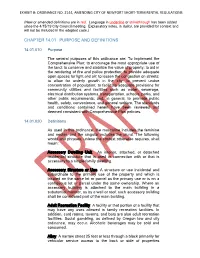 Chapter 14.01 Purpose and Definitions