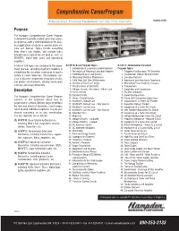 Comprehensive Careerprogram