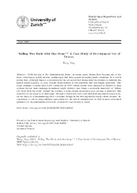 “Killing Two Birds with One Stone”? a Case Study of Development Use of Drones