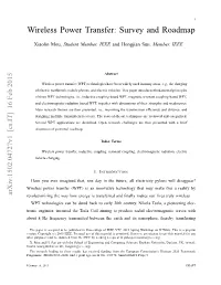 Wireless Power Transfer