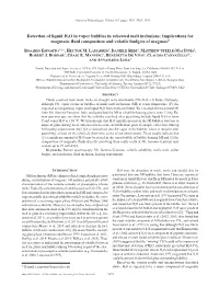 Detection of Liquid H2O in Vapor Bubbles in Reheated Melt Inclusions: Implications for Magmatic Fluid Composition and Volatile Budgets of Magmas?