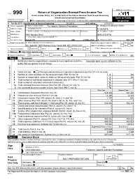 Return of Organization Exempt from Income