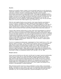 Water Quality Parameters: Bacteria, Biochemical Oxygen Demand, Dissolved Oxygen, Ph, Phosphorus, Temperature, Total Suspended So