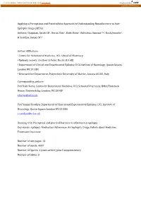 Applying a Perceptions and Practicalities Approach to Understanding Nonadherence to Anti