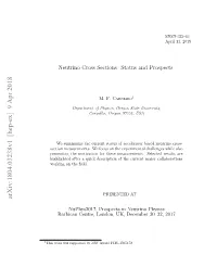 Arxiv:1804.03238V1 [Hep-Ex] 9 Apr 2018
