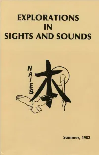 Explorations in Sights and Sounds