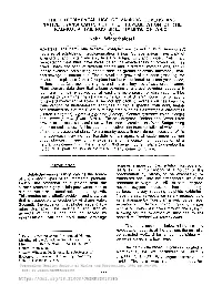THE EXPERIMENTAL USE of VARIOUS COVERS and NATIVE TRANSPLANTS for the REVEGETATION of the KAM-KOTIA TAILINGS SITE, TIMMINS, ONTARI01 by Keith Winterhalder2