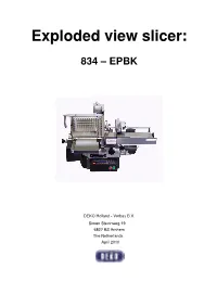 Exploded View Slicer