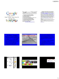 The Name “Google”