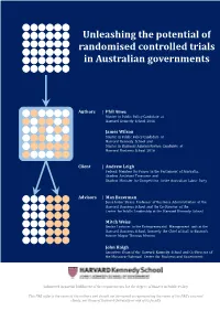 Unleashing the Potential of Randomised Controlled Trials In