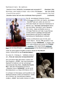 Sebastian Gramss Biography 2018 Mannheim