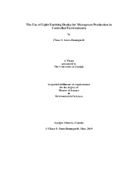 The Use of Light-Emitting Diodes for Microgreen Production in Controlled Environments