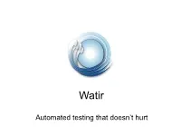 Automated Testing That Doesn't Hurt