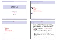 Intermediate Latex