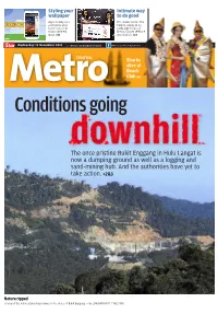 The Once Pristine Bukit Enggang in Hulu Langat Is Now a Dumping Ground As Well As a Logging and Sand-Mining Hub