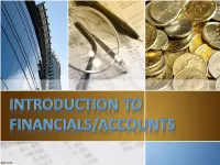 The Need for Book-Keeping /Accounting