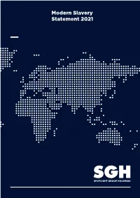 Modern Slavery Statement 2021 Contents Introduction