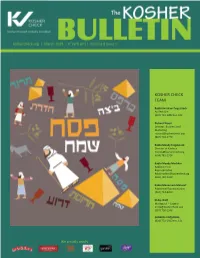 Pesach Guide 2018.Pdf