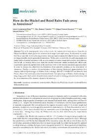 How Do the Hückel and Baird Rules Fade Away in Annulenes?