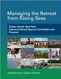Managing the Retreat from Rising Seas