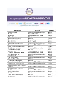 Prompt Payment Code Signatories