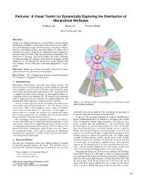 Fanlens: a Visual Toolkit for Dynamically Exploring the Distribution of Hierarchical Attributes