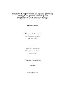 Improved Approaches to Ligand Growing Through Fragment Docking and Fragment-Based Library Design
