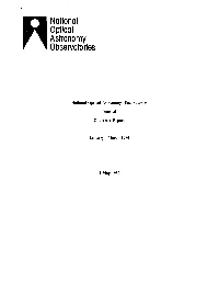 Optical Astronomy Observatories