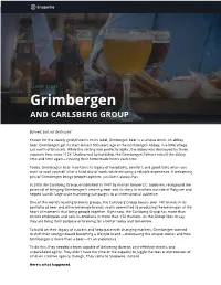 Grimbergen and CARLSBERG GROUP