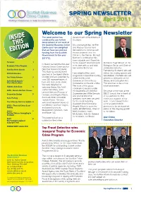 Spring News:SBCC Spring Newsletter