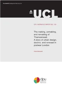 The Making, Unmaking, and Remaking of Thamesmead