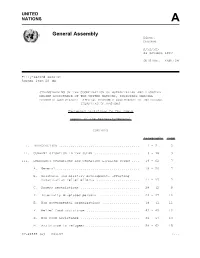 General Assembly Distr