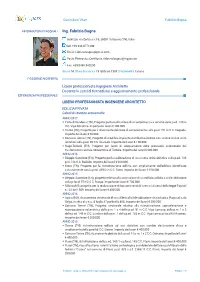 Ing. Fabrizio Bugna