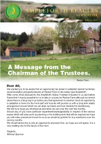 A Message from the Chairman of the Trustees