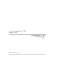 FCL Reference Guide