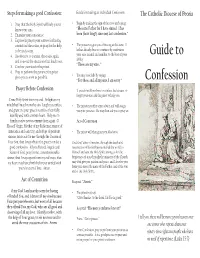 Guide to Confession