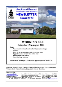 Newsletter Newsletter Working