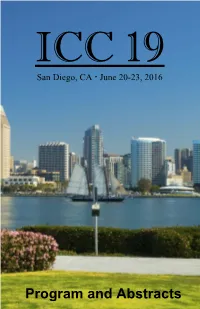 Program and Abstracts CONFERENCE COMMITTEE