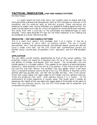 TACTICAL INDICATOR -CUP and HANDLE PATTERN by Daryl Guppy in Recent Weeks We Have Seen Many New Readers Come on Board and They H