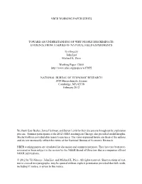 Toward an Understanding of Why People Discriminate: Evidence from a Series of Natural Field Experiments