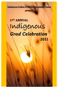 2021 Indigenous Grad Booklet