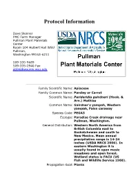 Protocol Information
