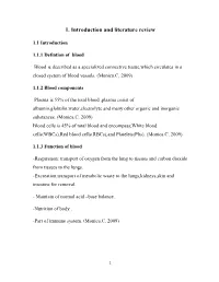 1. Introduction and Literature Review