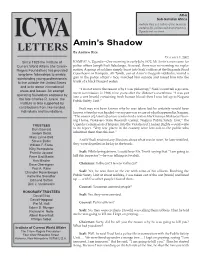 Amin's Shadow