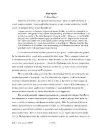 Hate Speech C. Edwin Baker* Given the Evils of Hate, Any Argument for Protecting Is, at Best, an Uphill Effort And, at Worst, Simply Misguided